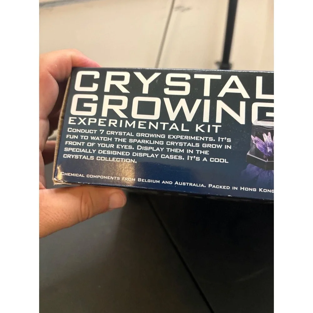 4M Crystal Growing Experimental Kit STEM Science Project Ages 10+ 7 Experiments